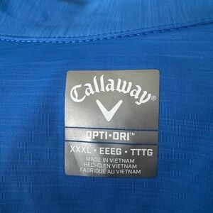 Callaway Electric Blue Golf Polo